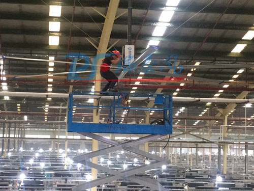 為什么高大型廠房更適合安裝大型工業(yè)吊扇？瑞泰風環(huán)?？照{(diào),冷風機